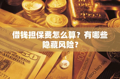 济南借钱担保费怎么算？有哪些隐藏风险？