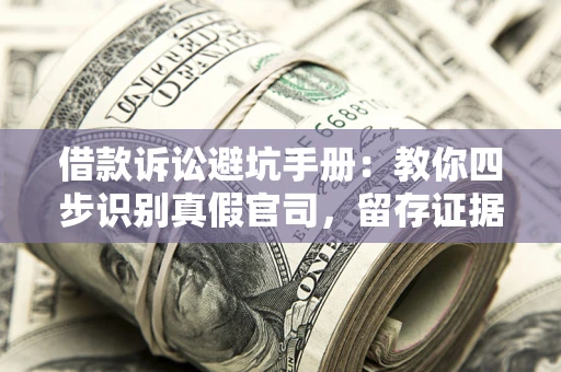 济南借款诉讼避坑手册：教你四步识别真假官司，留存证据不踩雷