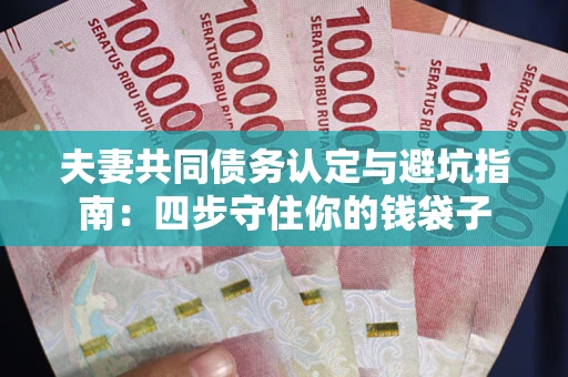 济南夫妻共同债务认定与避坑指南：四步守住你的钱袋子