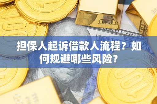 济南担保人起诉借款人流程？如何规避哪些风险？