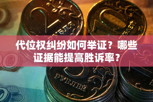 济南代位权纠纷如何举证？哪些证据能提高胜诉率？