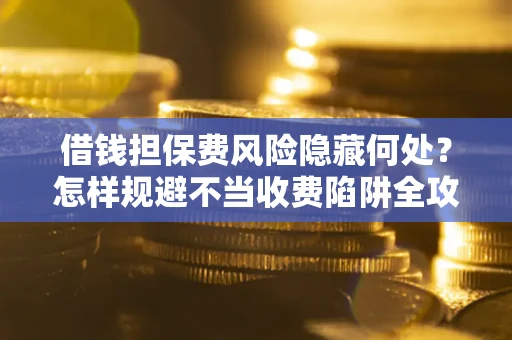 济南借钱担保费风险隐藏何处？怎样规避不当收费陷阱全攻略！