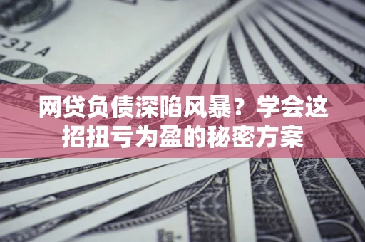 济南网贷负债深陷风暴？学会这招扭亏为盈的秘密方案